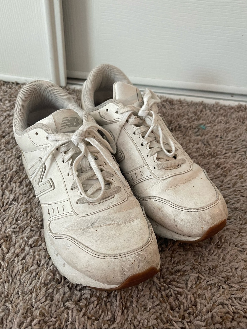 New Balance White Shoes
